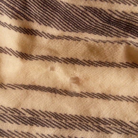 Vintage Pauline Trigere 10 Vertical Striped Dress - Picture 9 of 13